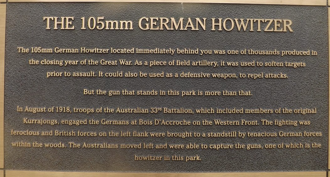 105 MM German Howitzer