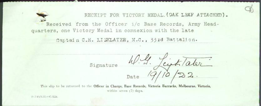 World War 1 Records