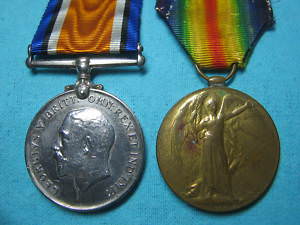 War and Victory Medals