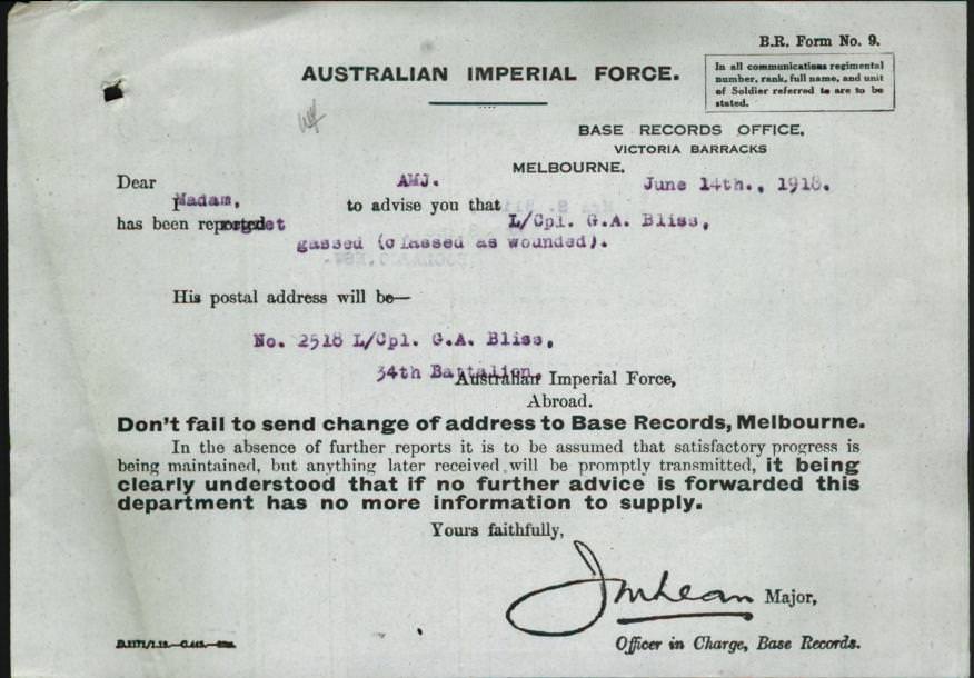 World War 1 Records