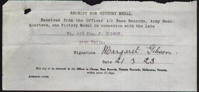 World War 1 Records