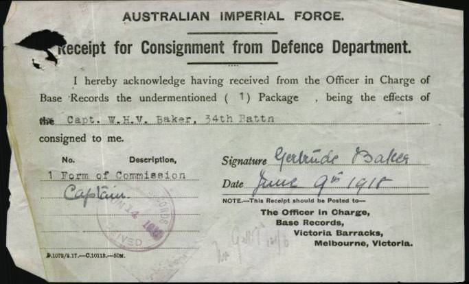 World War 1 Records