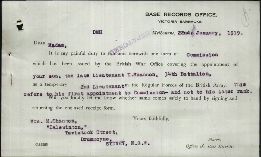 World War 1 Records