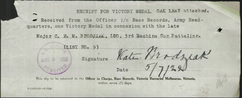 World War 1 Records