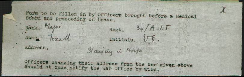 World War 1 Records