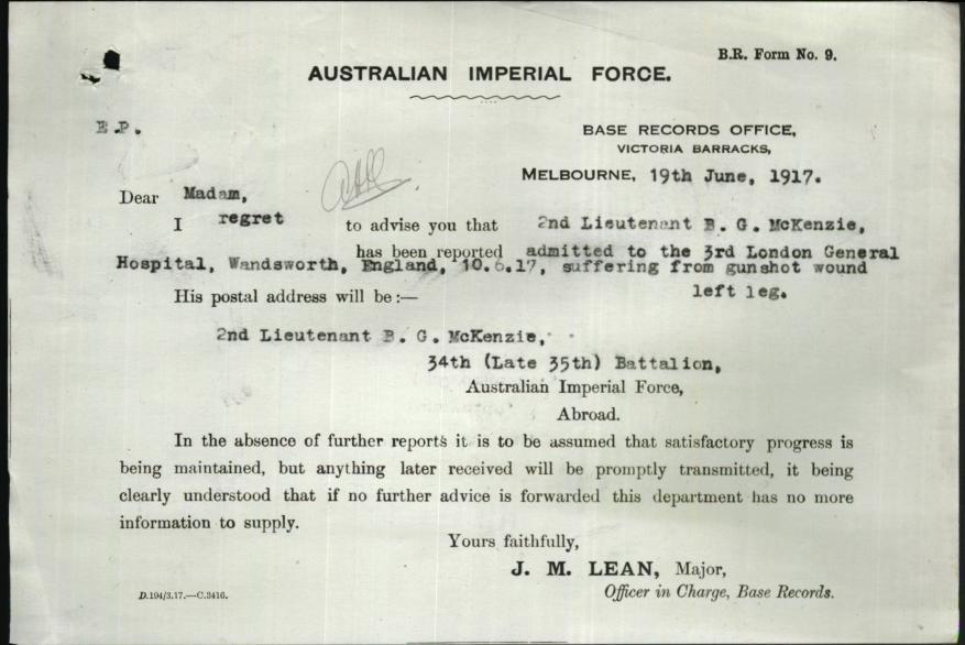 World War 1 Records