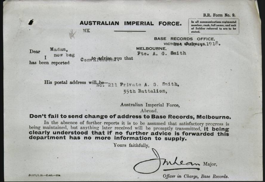 World War 1 Records