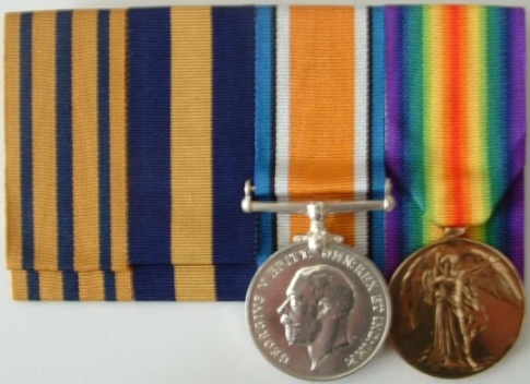 Ribbons and Medals to E R SGT 2155 H H SHAW 35BN AIF