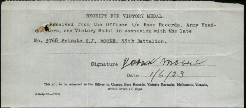 World War 1 Records