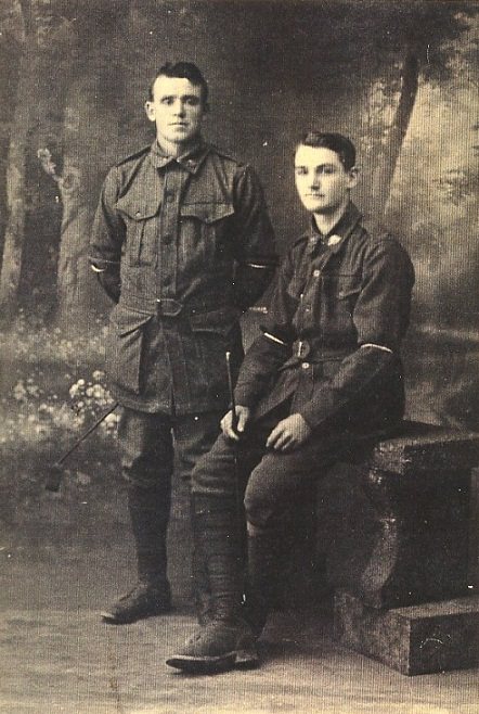 Hubert BLACKWELL and Charles HANLEY 18th December 1916