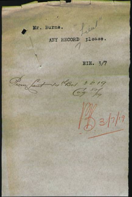 World War 1 Records