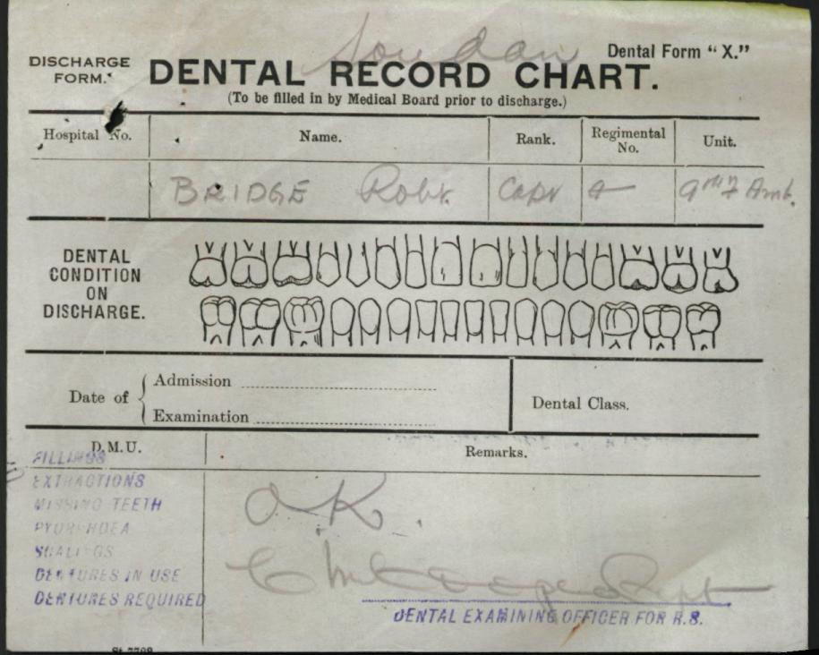 World War 1 Records