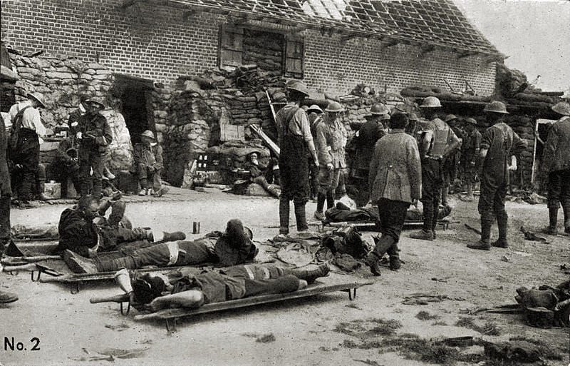 Field Dressing Station, Messines 07/06/1917